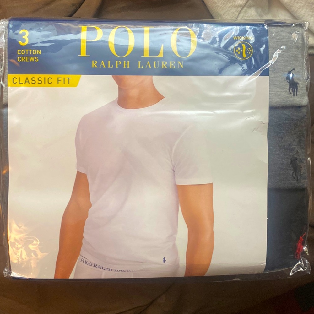 Polo Ralph Lauren Men's 3-Pack Crew size large